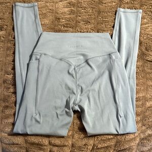 Paragon Light Blue Leggings With Pockets